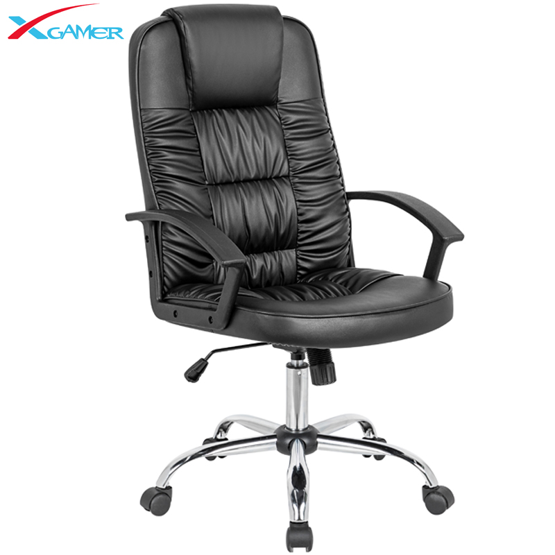 Wholesale High Quality Luxury Rotating Ergonomic Black Leather Office Chair Game Sofa Chair