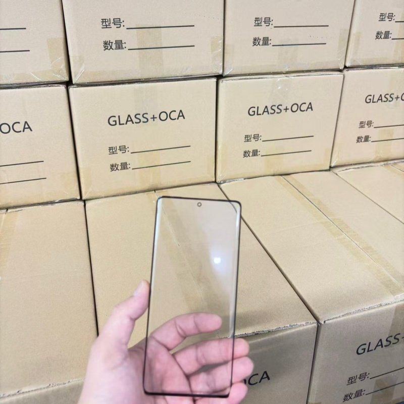 High quality front curved LCD glass OCA replaces Samsung S8 S9 S10 S20 S20+S20Ultra phone accessories with 1-year warranty