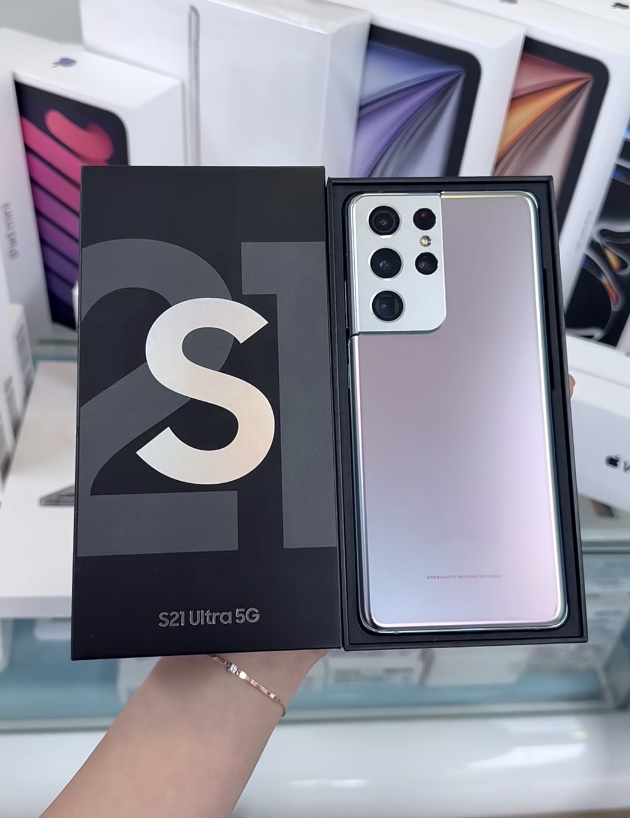 99% brand new wholesale original mobile phone suitable for Sam S21 Ultra 5G phone 128/256G high-quality 5G phone