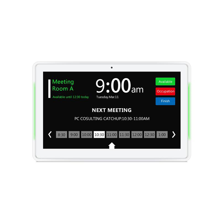 RK3288 10.1 Inch Android 8.1 Version 2+8GB Meeting Room Tablet With RJ45/Wifi