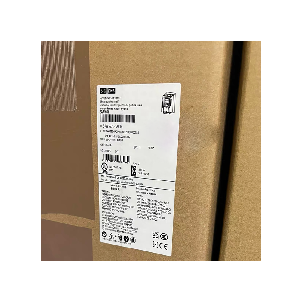 Authentic original Siemens low-priced motor soft starter 3RW5073-2AB14