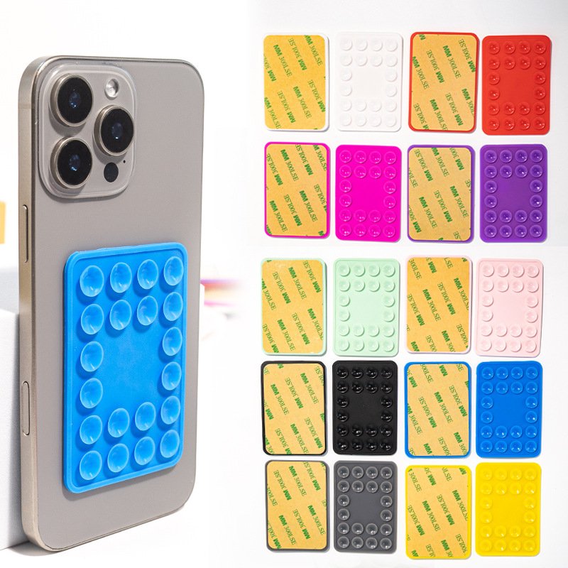 Anti slip silicone suction cup rod bracket suction cup customized phone holder phone case suction cup phone holder handle