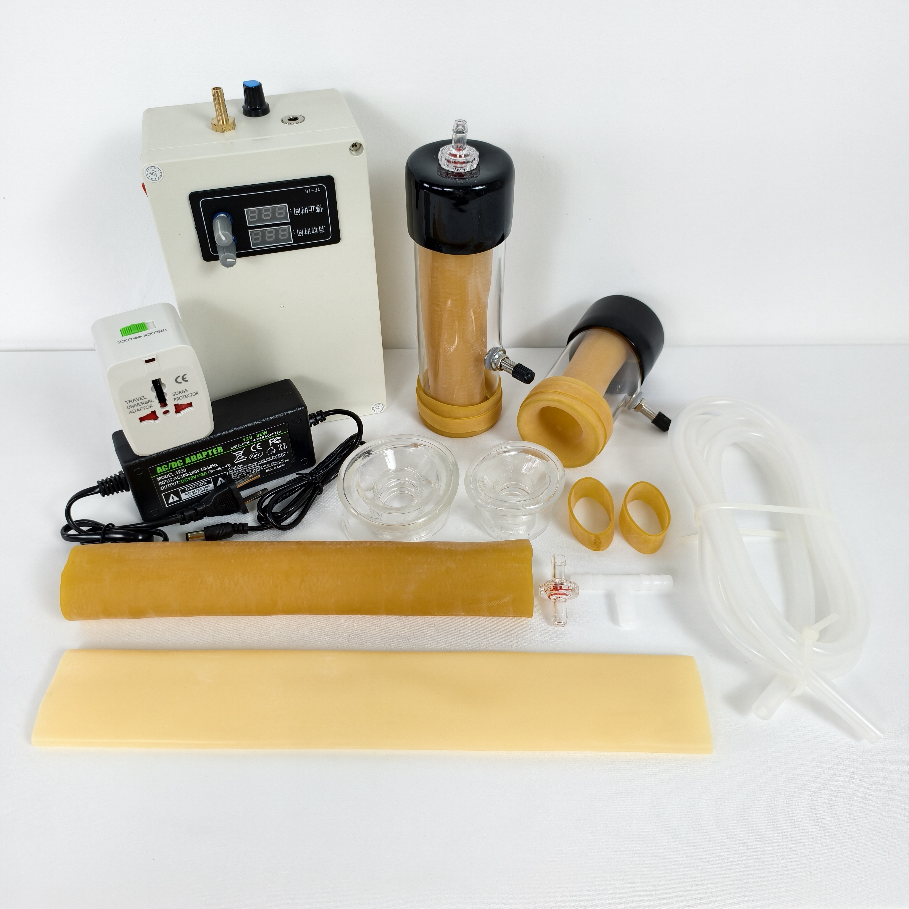 Multi frequency suction erection penis massager training glans stimulation electric suction male masturbator