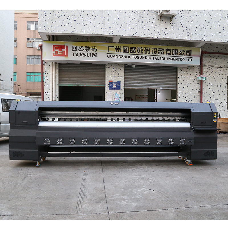 10 foot Konica 512i 4/8-head outdoor large format digital vinyl flexible banner roll to roll solvent printer