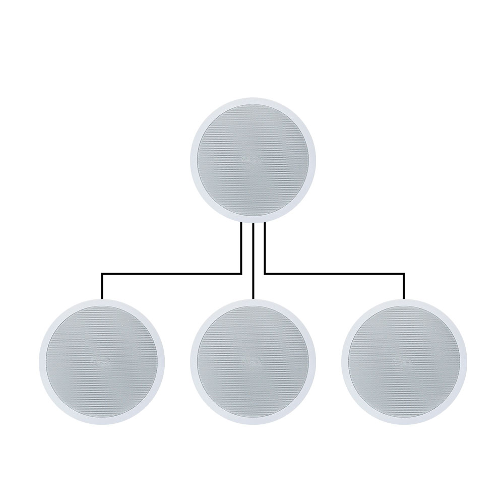 BT814 8-inch wireless stereo system Bluetooth ceiling speaker set with 4 speakers